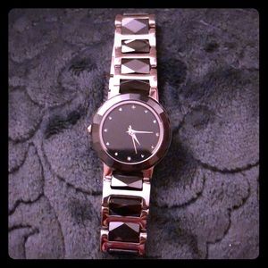 Diamond ceramic watch